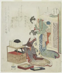 Gelber Buchsbaumkamm, ca. 1820